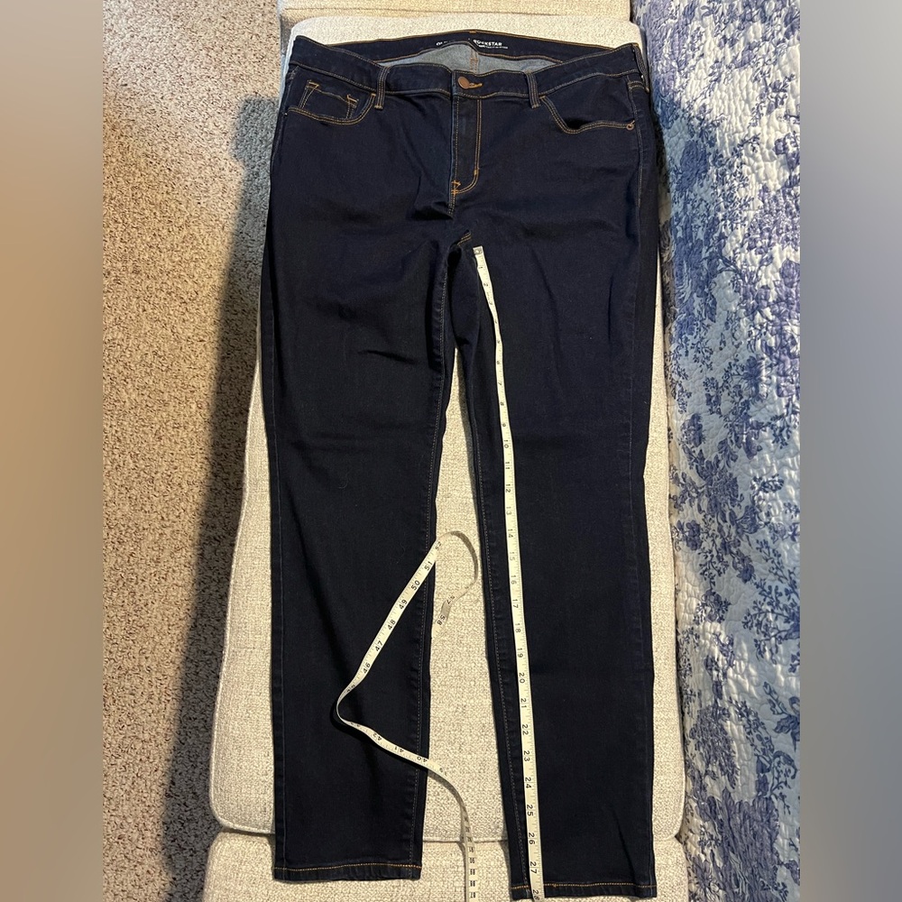 Old Navy Women's Dark Indigo Skinny Jeans